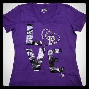 Ladies Love Rockies Tee